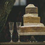 Tarta lienzo boda