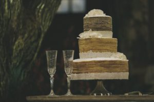 Tarta lienzo boda